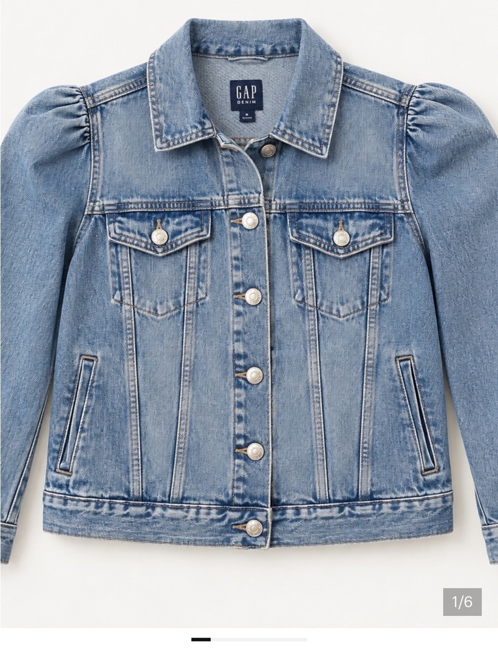 Gap Women’s Denim Jacket - Light Blue Jean Jacket